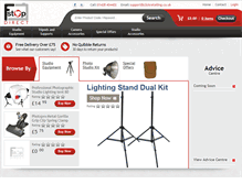 Tablet Screenshot of fstopdirect.com